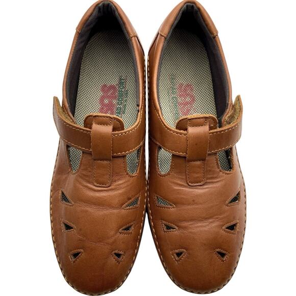 SAS Tripad Comfort Roamer Womens Size 8 Brown Leather Soft Step Mary Jane USA - Picture 2 of 8